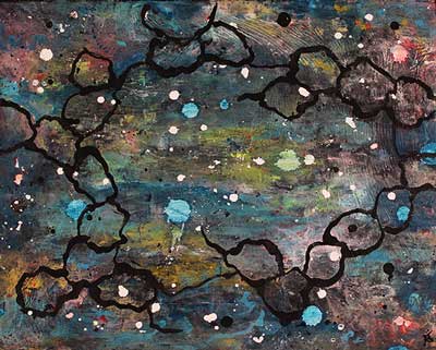 Buttom of the sea II (30x24 cm) solgt