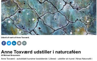 Udstilling hos Ninas Naturcafé