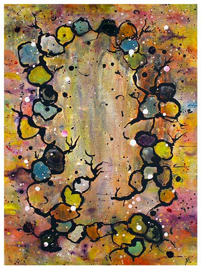 Stepping stones I (30x40 cm) solgt